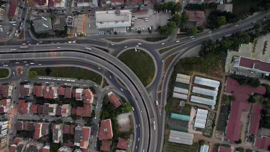 交通车辆城市交通道路