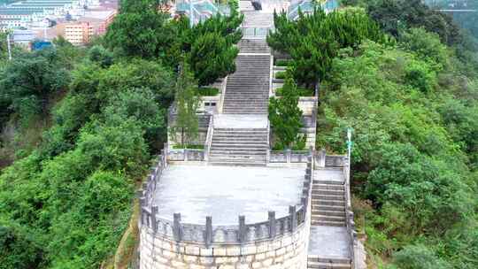 航拍习酒镇茅台酒厂、习酒酒厂