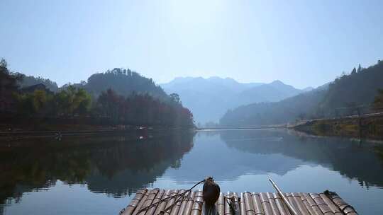 浙江温州永嘉楠溪江晨曦