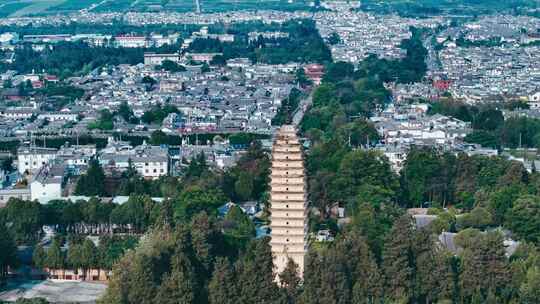 云南大理崇圣寺三塔