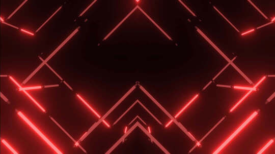 红色光线几何图案背景素材