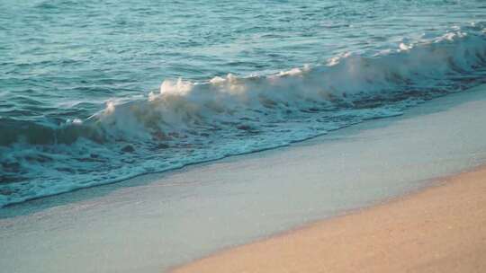 浪花海滩海水海边