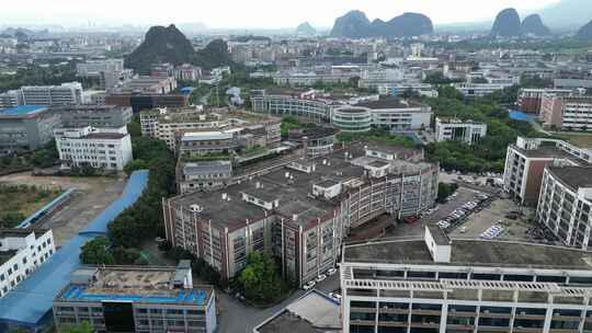 桂林创意产业园航拍