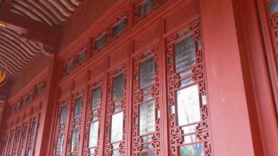 杭州灵隐寺寺庙建筑风景