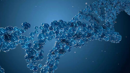 蓝色DNA文件夹AE视频素材教程下载