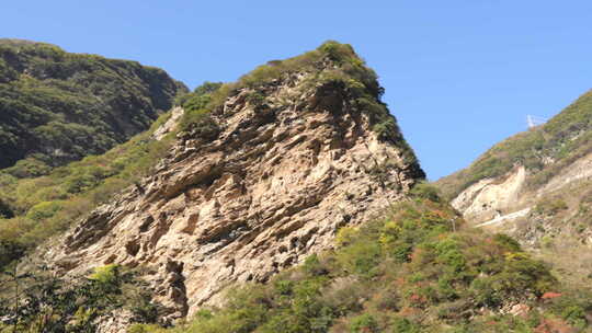 秦岭山水风景 秦岭 秋季 秦岭山脉