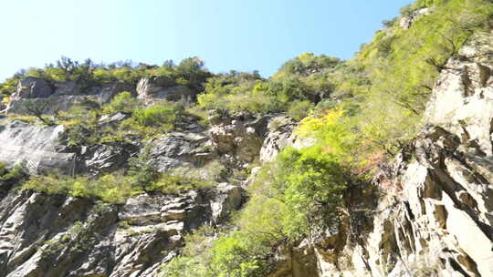 秦岭秋季风景