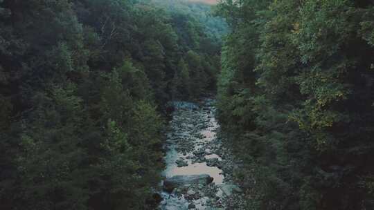 自然风景山川河流视频素材模板下载