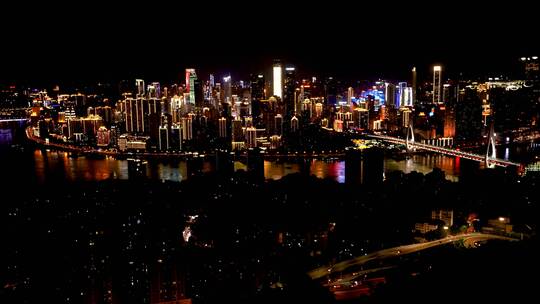 重庆夜景4K实拍视频素材1