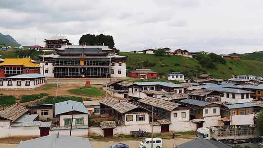 郎木寺建筑外景