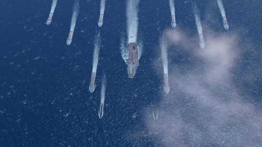 4K辽宁号航母舰队