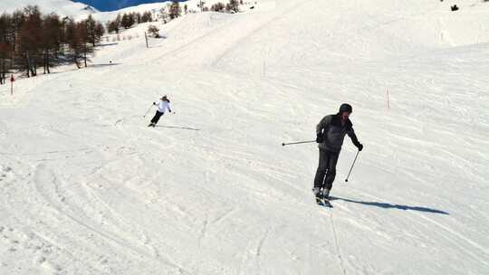 高山滑雪运动