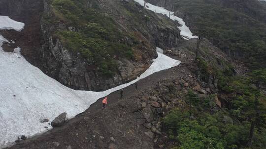 云南迪庆州南极洛山地自然风光