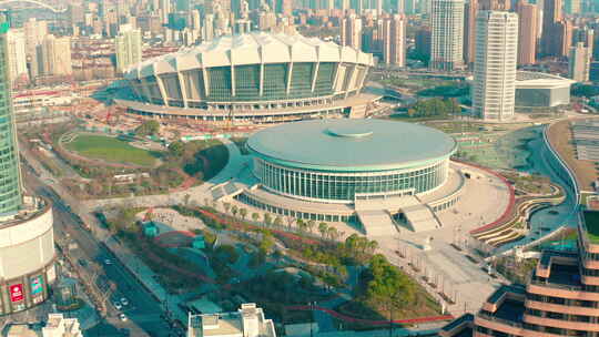 上海体育场 上海八万人体育场 上海体育馆