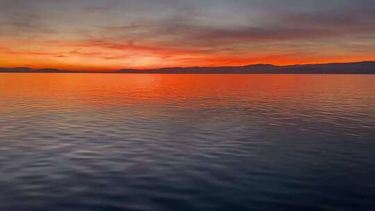 海边夕阳落日