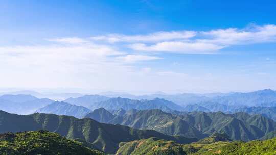 杭州临安大明山牵牛岗群山风景延时