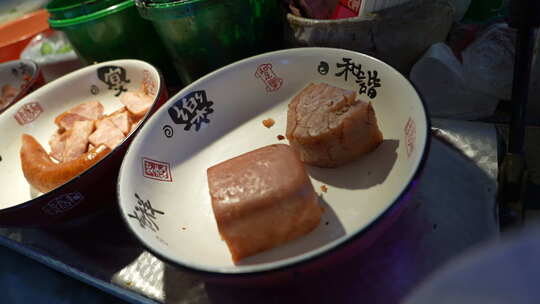 食品 食物 卤肉 猪肉  熟食  卤货 美味