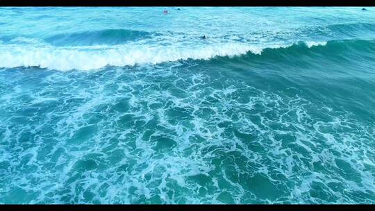 海边冲刷海岸海洋海水沙滩浪花海浪02