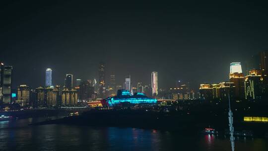 重庆朝天门夜景