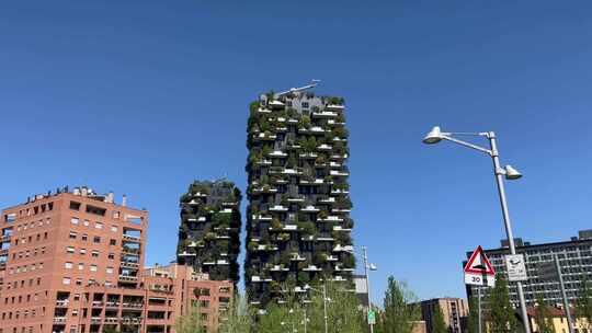 米兰的Bosco Verticale住宅