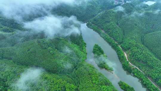 绿水青山视频素材模板下载