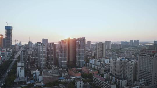 岳阳城市航拍视频