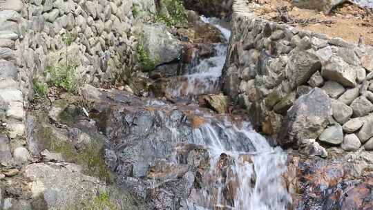 J浙江温州苍南碗窑高山流水4k实拍视频