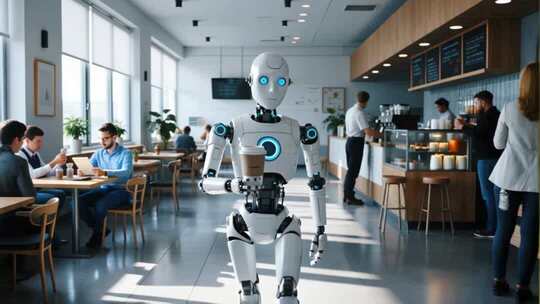 ai人工智能科技创新机器人未来科技发展a