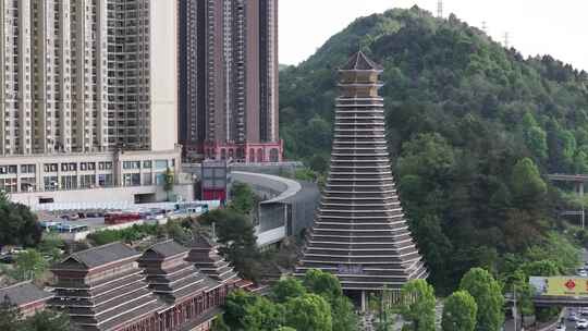 贵阳风雨桥航拍