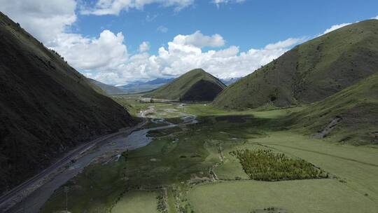 川西川藏线视频素材模板下载