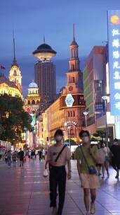 上海南京东路夜景