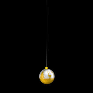 圣诞节 彩球吊饰 装饰球（透明通道）