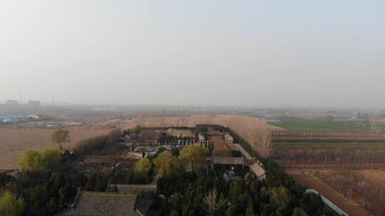 中国最早的监狱羑里城航拍