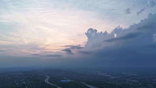 山西运城高速公路风景