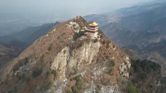 初春的西安钟南山南五台