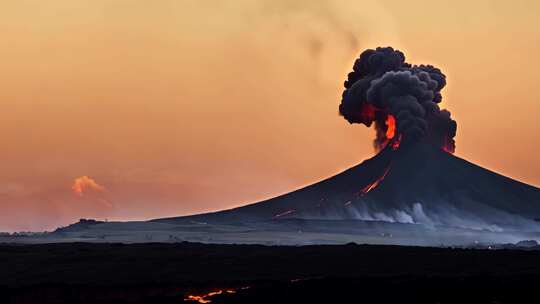 火山岩浆喷发