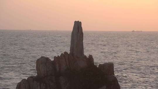 山东荣成成山头天尽头新年元旦海上日出