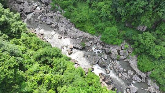 织金洞峡谷航拍