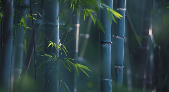 茂密的竹林 禅意竹林 心灵 灵魂  疗愈风景