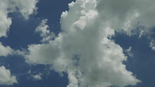 唯美蓝天白云延时天空云朵合集夏天晴朗天空