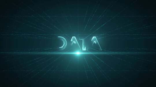 科技感DATA特效片头