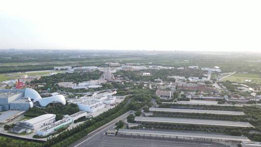 上海迪士尼乐园清晨4K原素材