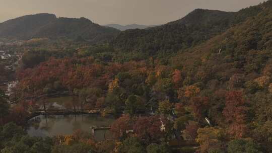 苏州天平山枫叶红了