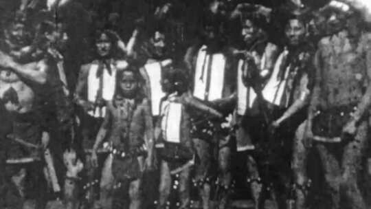 19世纪最早印第安人历史影像
