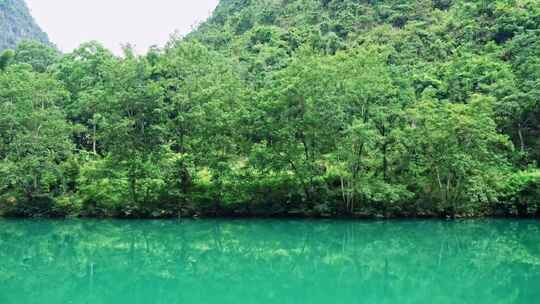 青山绿水江河流域美丽风景