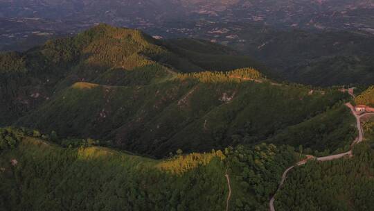 骊山盘山路