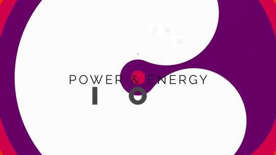 Power&Energy-动画图标清新动感AE模板