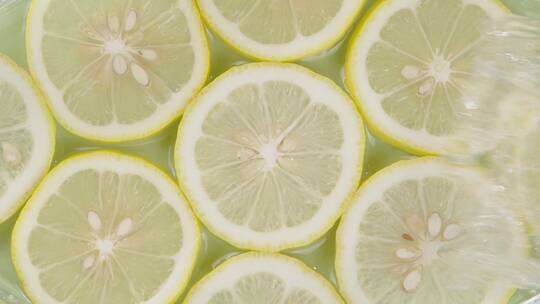 柠檬片 新鲜水果柠檬 柠檬汽水饮料