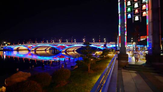 桂林逍遥楼夜景