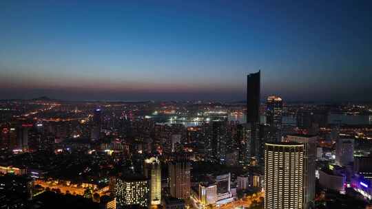 繁华都市 都市夜景